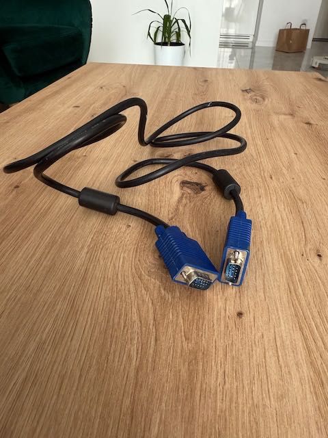 Kabel VGA (D-Sub) Kabel VGA (D-Sub) męski–męski – 180 cm