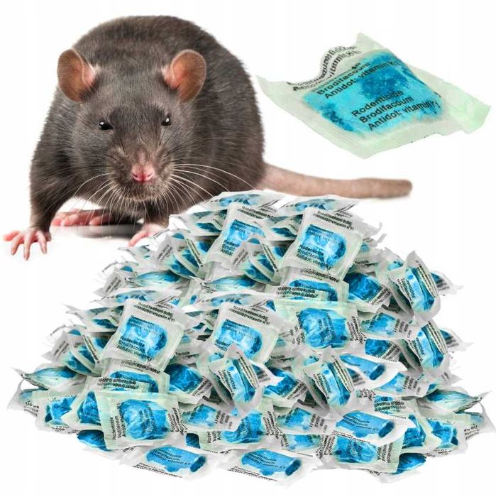 Najmocniejsza Trutka na Szczury i Myszy | 1KG | RATIMOR
