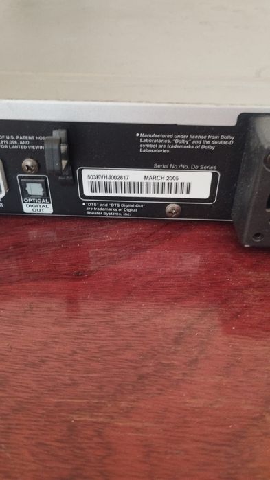 DVD da LG,  sem comando