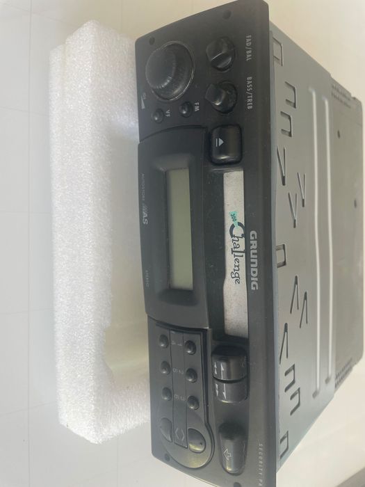 Rádio carro com cassete