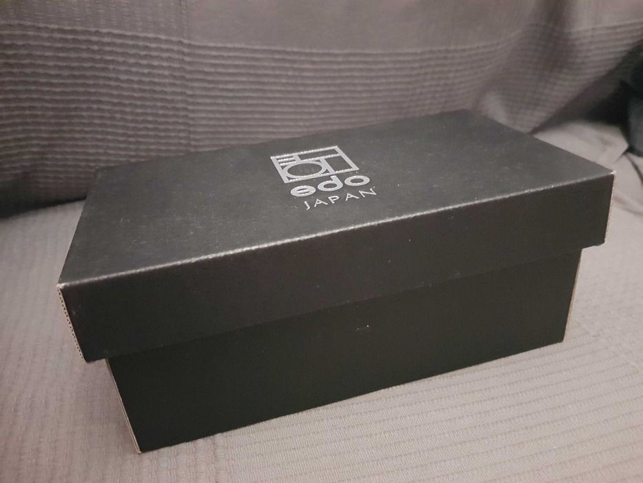 Zestaw do sake ceramiczny japoński dla 4 osób EDO JAPAN beżowy