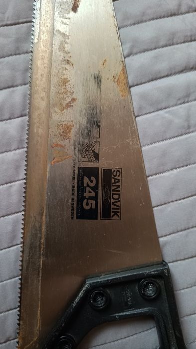 Sandvik 245  Szwedzka topowa piła ręczna, długość ostrza 45 cm