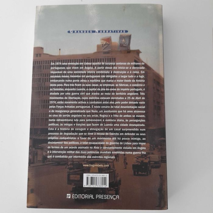 O Último Ano em Luanda, Tiago Rebelo