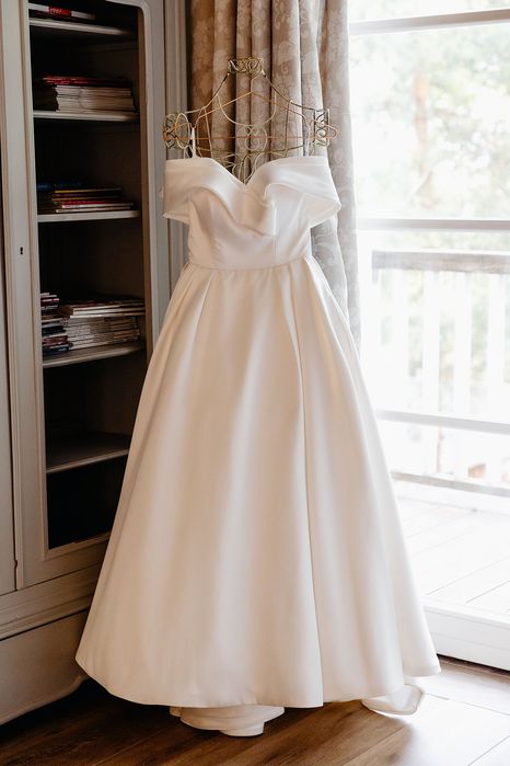 Suknia ślubna Milla Nova model Matilda mikado z gorsetem