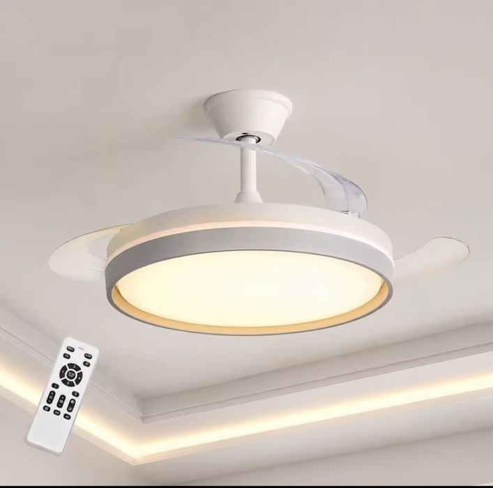 Luminaria com ventilador
