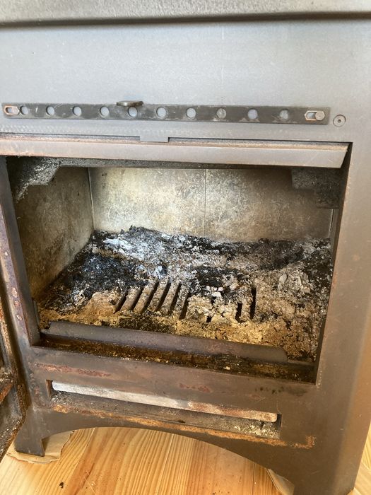 Bronpi Monza fogão a lenha / salamandra com forno e 2 bicos