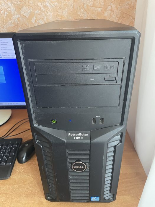 ПК + монитор | Intel Xeon E3-1220 V2 | 8 ГБ ОЗУ | 930 ГБ HDD