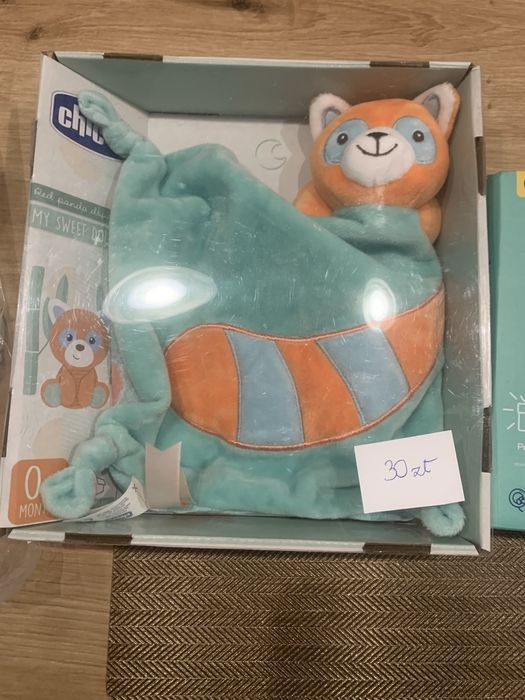 Kocyk, przytulanka. Chicco, nowy
