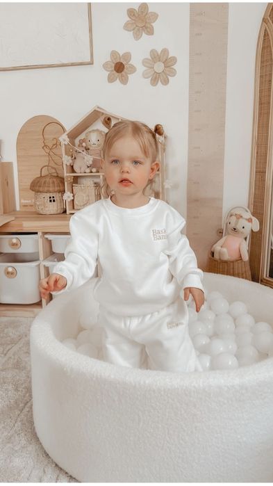 Детский сухой бассейн Теди  с шариками и без. Сухі басейни з кульками