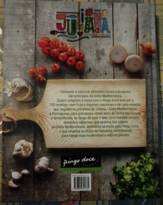 Livro de receitas Pingo Doce capa dura Novo