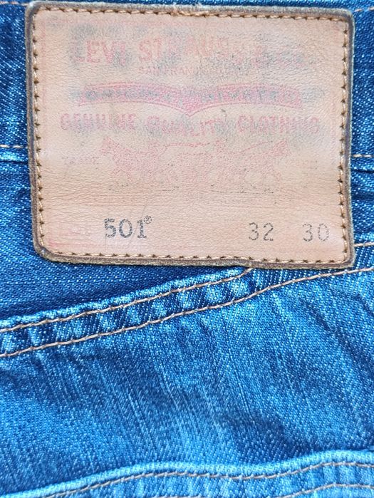Джинсы Levi's 501. 32/30 хлопок 100%