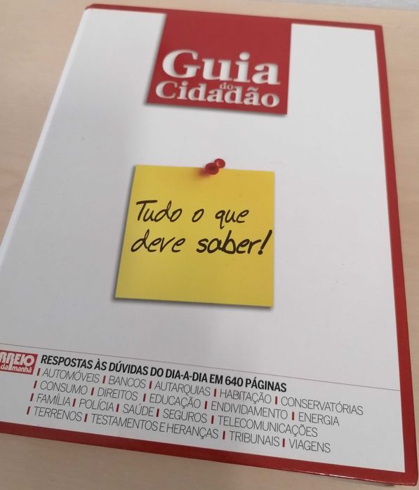 Guia do cidadão, CM, fascículos, tudo por 5€
