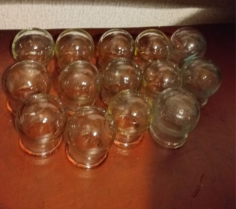 Банки медицинские вакуумные лечебные СССР