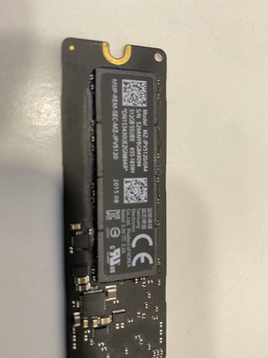SSD 512Gb Flash original Apple for MacbookPro and MacBook Air from 201364309999348738122