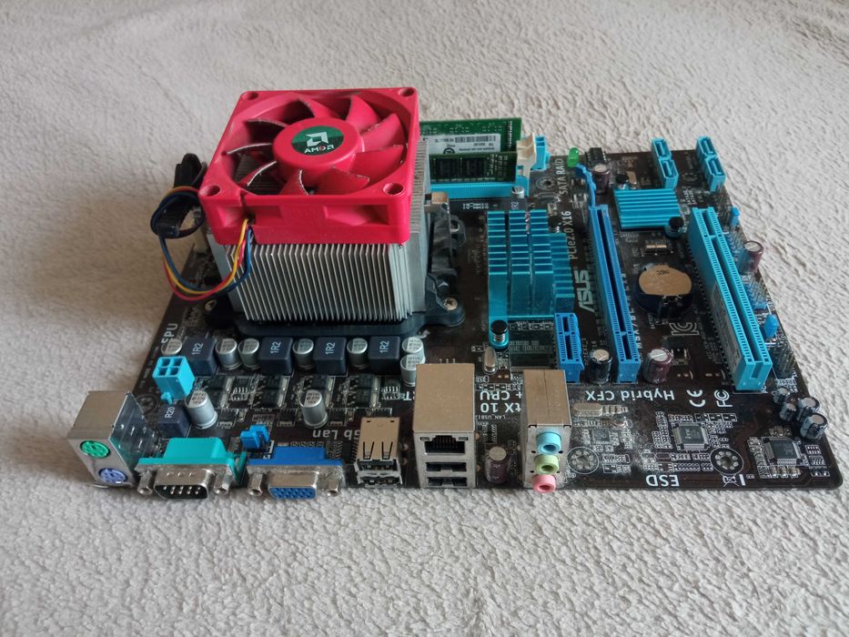 Комплект Asus m5a78l-m lx3 AM3 + AMD FX 6100 + кулер + ОЗУ 8 Гб