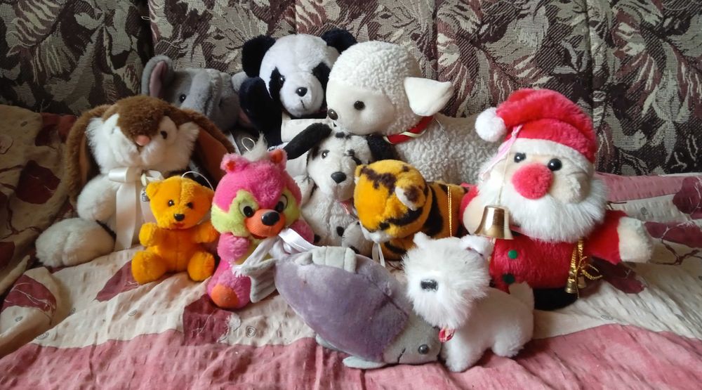 Zestaw pluszaków