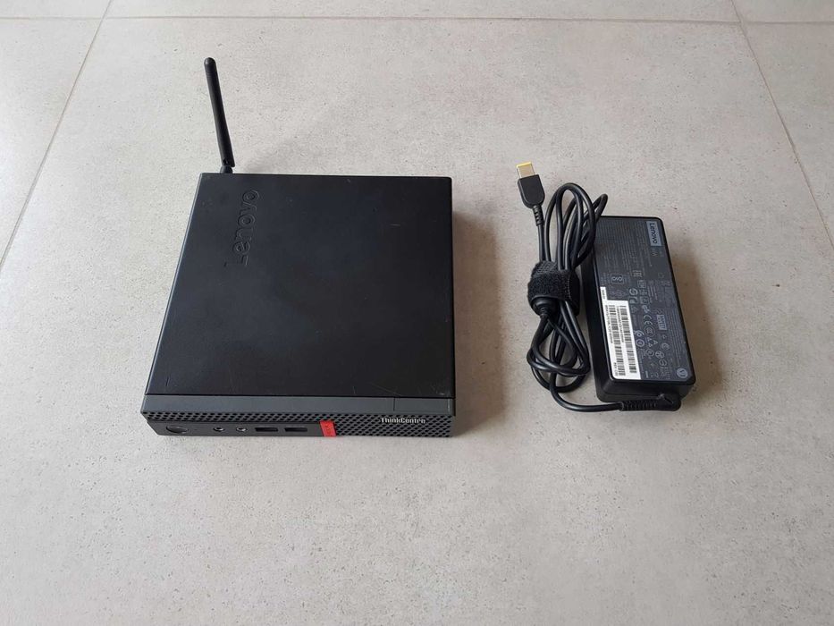 Mini komputer Lenovo Tiny - Core i5 - 16GB pamięci RAM - SSD 256GB - Wi-Fi - Windows 11