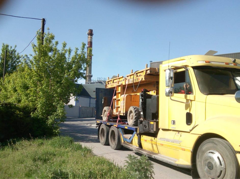 Кран манипулятор эвакуатор с лебедкой