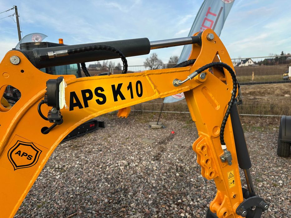 Minikoparka APS K10 Ramie Skrętne 1000kg ! Gwarancja| NOWA