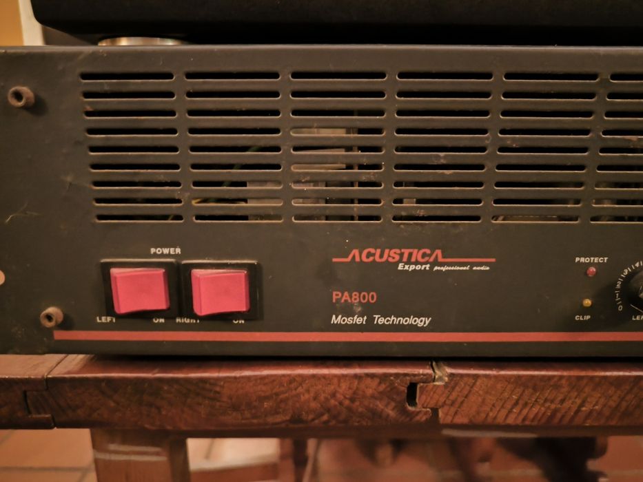 Amplificador Acustica PA800 "Export Professional Audio"