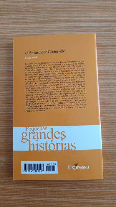 Oscar de Wilde - O Fantasma de Canterville