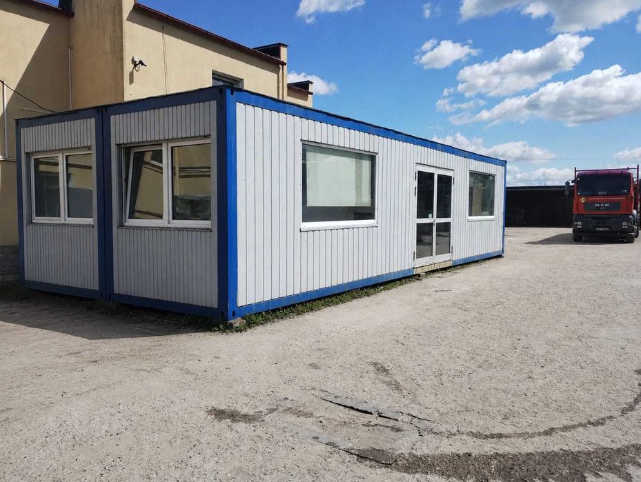 Kontener budowlaby/ biurowy uzywany  podwójny 12m × 6 m