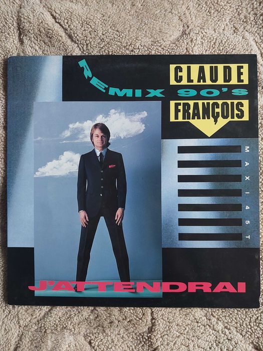 Vinyl Claude François "J'attendrais "