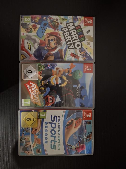 Nintendo Switch + 3 Jogos (Como Nova)