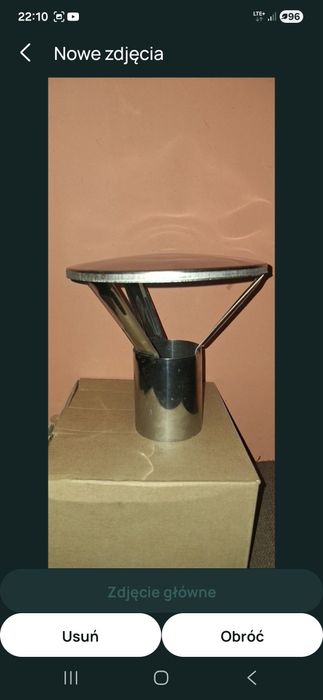 Daszek kominowy fi 60