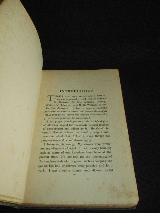 Livro The Art of Lawn Tennis William Tilden