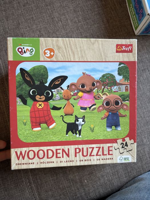 Drewniane puzzle BING