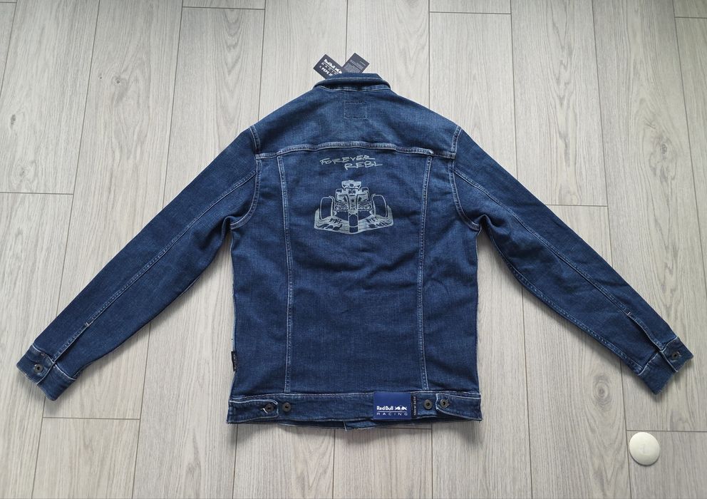 Red Bull Racing, Pepe Jeans kurtka jeansowa, katana, Formuła 1, F1, M
