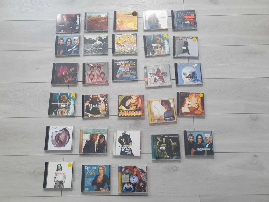 zestaw muzyki zagranicznej - 28 płyt cd