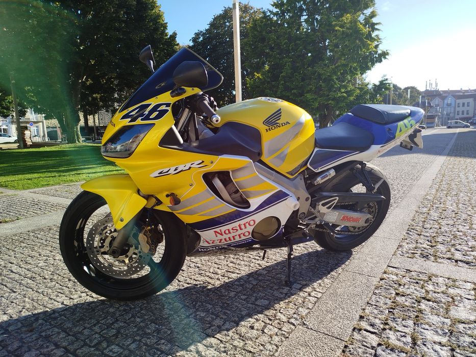 Honda CBR 600 FS edição limitada Rossi #46 Nastro Azzurro