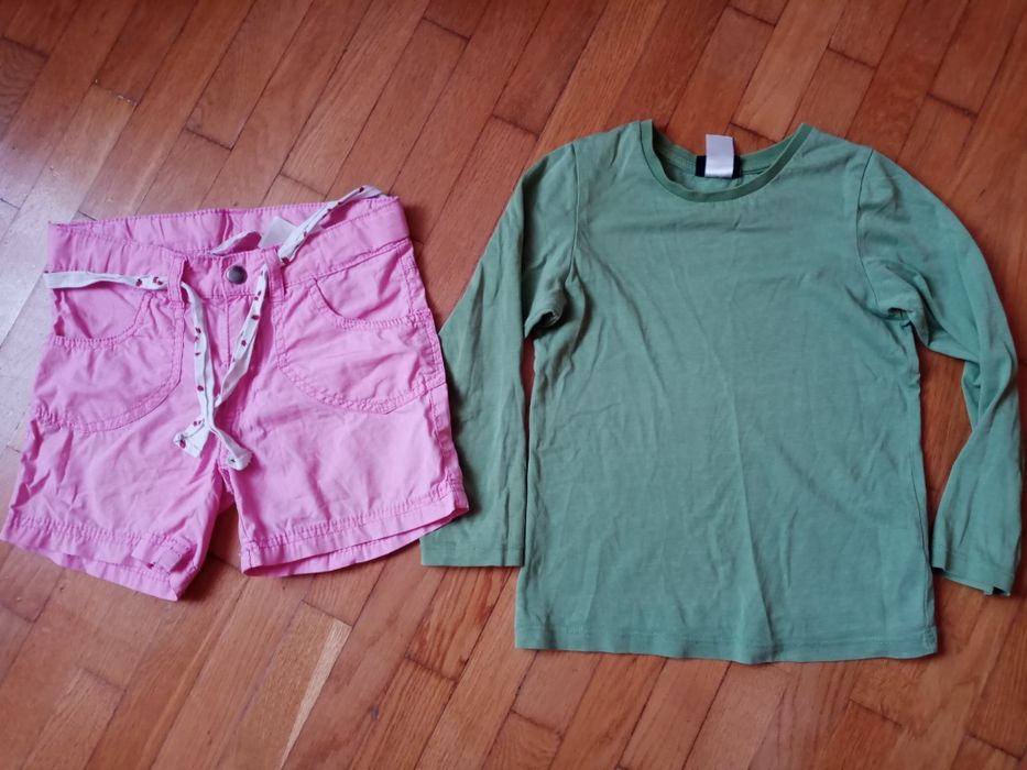 Одяг і взуття для дівчинки 6 -7 р.