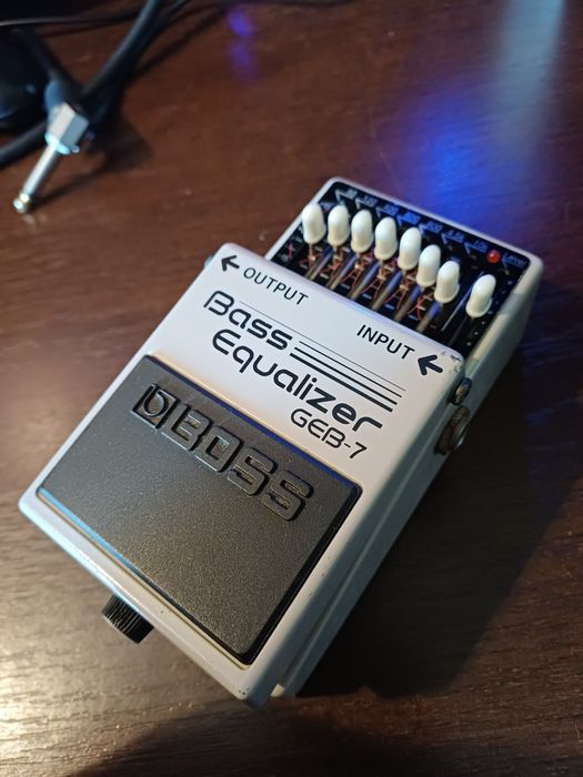 Boss GEB-7 Bass Equalizer EQ efekt do basu lub gitary
