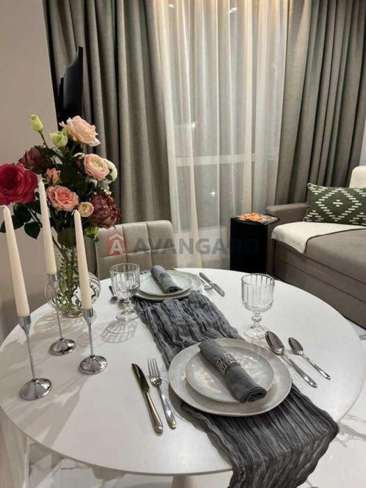 Стильна 1-км квартира з дизайнерським ремонтом у ЖК «Лебединий»