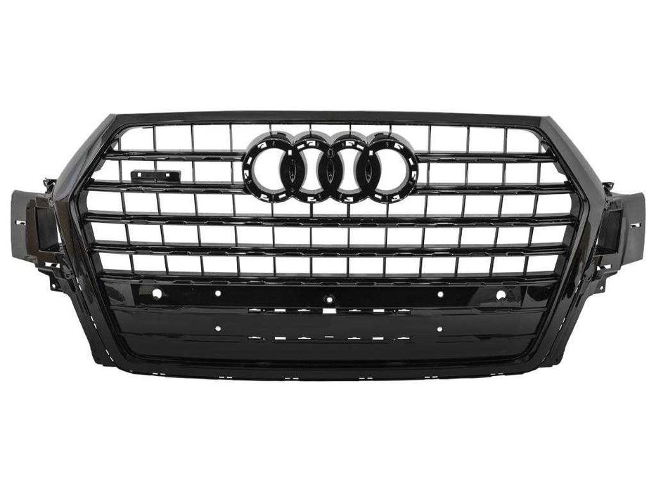 Решітка радіатора чорна AUDI Q7 (4M), 08.2015 - 12.2019 PAD07094B