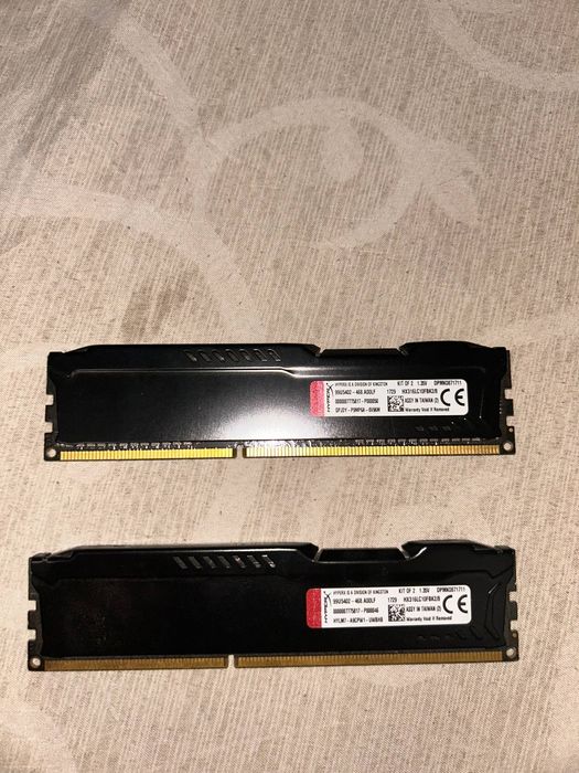 Kingston HyperX FURY DDR3L 8 ГБ (комплект 2x4 ГБ)