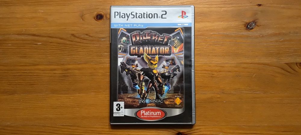 Ratchet Gladiator, Platinum, PlayStation 2