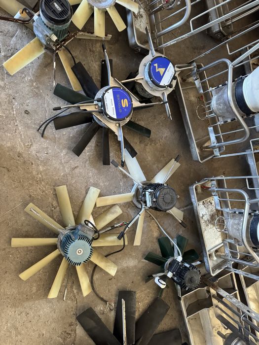 Wentylator do chlewni i do obory - komin wentylacyjny