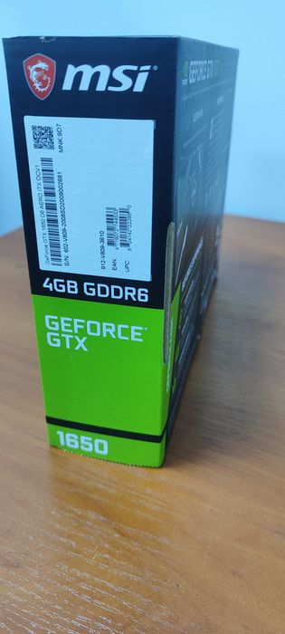 Відеокарта Geforce GTX 1650 D6 AERO ITX OCV1