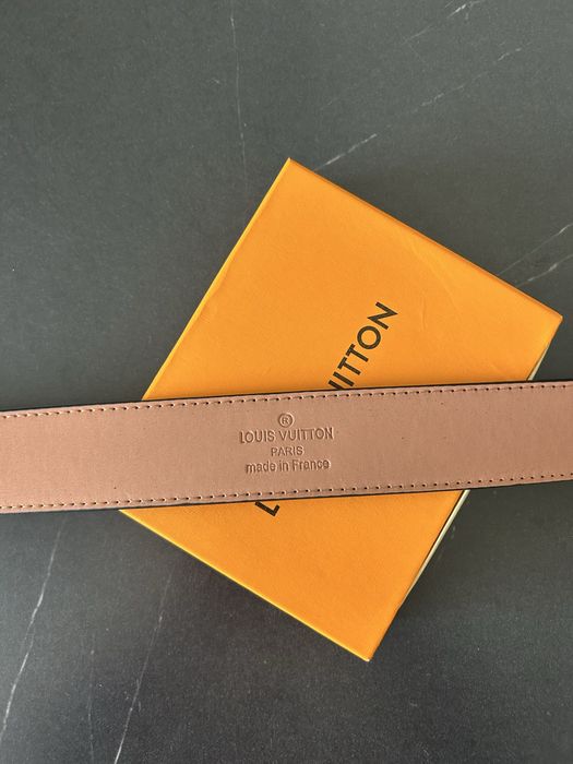 Czarny Pasek Monogram - LV