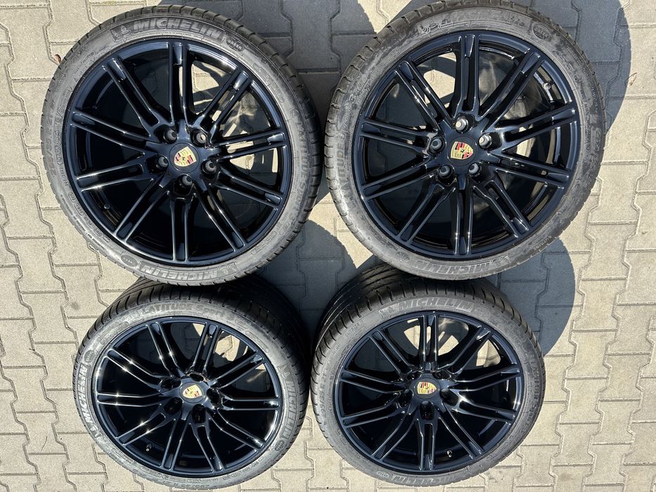 10jx21 et50 porsche cayenne 5x130 oryginal z czujnikami