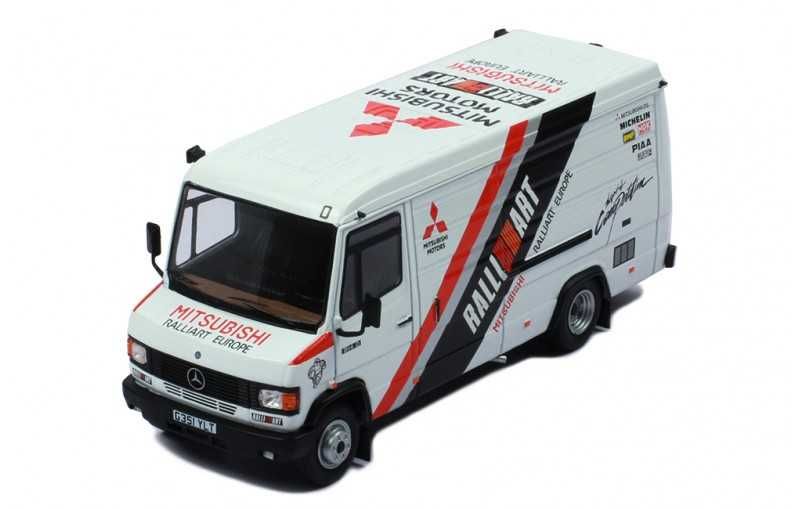 Ixo Mercedes-Benz "Mitsubishi Ralliart Europe Assistance" 1/43