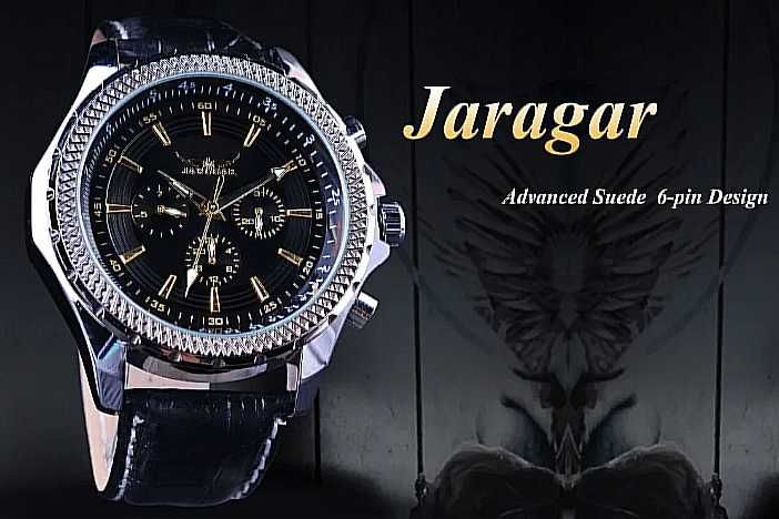 Biznesowy Zegarek Męski/JARAGAR/Automatyczny/