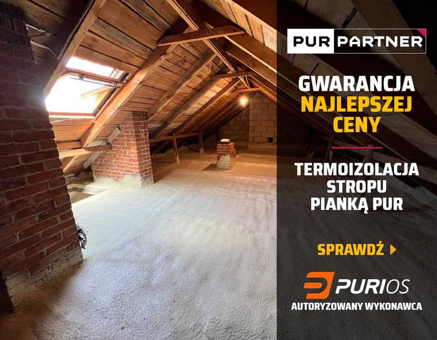 PIANA PUR / Ocieplanie PIANĄ PUR / Ocieplenie dachu PIANĄ PUR / Ocieplenie poddasza PIANKĄ PUR / Izolacja Poddasza PIANKĄ PUR / CELULOZA / PROMOCJA !!