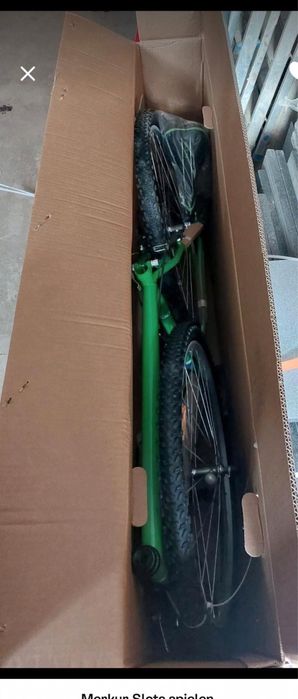 Bicicleta nova embalada