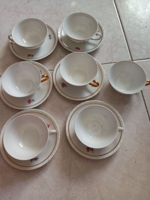 Chávena de café e pires Porcelana Vista Alegre