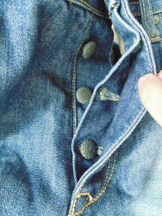 C&A Denimite szorty jeansowe męskie z kieszeniami pas 98 cm